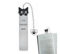 Danbghyuo Metal Marque Page, Épingles à Cheveux Épée, Antiquité Marque Page, éPée Livré Avec un Pendentif,Amateurs De Lecture Cadeau Amusant Pour Les Femmes Et Les Hommes (chat)