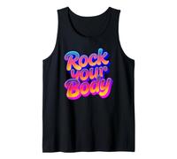 Dance and Rock Your Body Design Disco Vintage Party Débardeur
