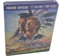 Dance Avec Les Loups Kevin Costner 1990 Blu-Ray Steelbook Metal Box 2019 Zone B