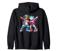 Dance Bear Street Fashion Hip Hop Style Sweat à Capuche