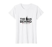 Dance Dads : l'homme Qui se Cache derrière Le Danseur T-Shirt, Femme, Blanc, XL
