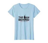Dance Dads : l'homme Qui se Cache derrière Le Danseur T-Shirt, Femme, Bleu Céleste, L