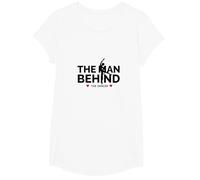 Dance Dads : l'homme Qui se Cache derrière Le Danseur T-Shirt, Fille, Blanc, L