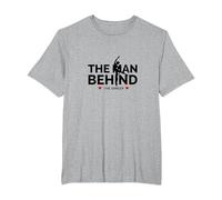 Dance Dads : l'homme Qui se Cache derrière Le Danseur T-Shirt, Homme Grandes Tailles, Gris Chiné, 4X Tall