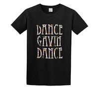 Dance Gavin Dance Collage Logo Men's Black T-Shirt Unisex Tee Shirt L