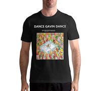 Dance Gavin Dance Happiness Men's Funny Graphic T-T-Shirts à Manches Courtes Tops (X-Large)