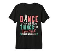 Dance is for All Things Too Breakdance Dance Moves T-Shirt Haut de Gamme