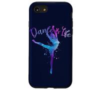 Dance is Life Ballet Dancing Citation Ballerine Dancer Graphic Coque pour iPhone SE (2020) / 7 / 8
