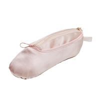 Dance Makeup Bag - Ballet Shoes Cosmetic Case, Small Organizer Travel Bags, Zipper | Suitable for Dancer Women Girls Cosmetics Toiletries Portable Lightweight Durable Daily Use Stylish Accessory