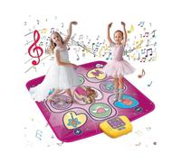 Dance Mat Gift for 3-12 Year Old Girls Boys Electronic Dance Pad Game Toy for Kids Age 4 5 6 7 8 9 10+, Create Songs, Built-in Music, 5 Game Modes, Ch
