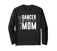 Dance Mom Proud Supporter Retro Fête des Mères Manche Longue