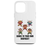 Dance to Your Own Hoofbeat Scottish Highland Farmer Cowgirl Coque pour iPhone 13 Pro Max