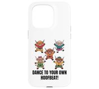 Dance to Your Own Hoofbeat Scottish Highland Farmer Cowgirl Coque pour iPhone 15 Pro