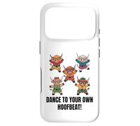 Dance to Your Own Hoofbeat Scottish Highland Farmer Cowgirl Coque pour iPhone 17 Pro