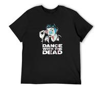 Dance with The Dead T-Shirt Graphic Printed Top Tee for Men Black M