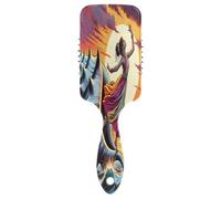 Dancer Dancing on Sea Cushion Peigne à cheveux, brosse démêlante, brosse à cheveux saine pour femme, peigne facile à nettoyer