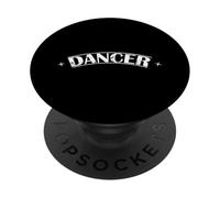 Dancer Sparkle Typographie PopSockets PopGrip Adhésif