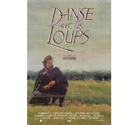 Dances With Wolves Affiche du film Poster Movie Danses avec les loups (27 x 40 In - 69cm x 102cm) French Style A