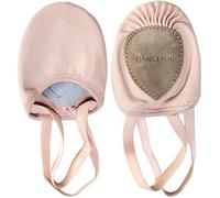 DANCEYOU Demi Pointes Chaussures Danse Gymnastique Rythmique Chaussons Ballet du Ventre Jazz Yoga Danse Moderne pour Femme Fille, Rose XS