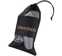 DANCEYOU Sac en Filet de Chaussures de Danse Pochon de Chaussons Noir pour Chaussures de Pointe Chausson de Danse Classique