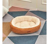 Danchen Canapé-lit orthopédique pour chien et chat de grande et moyenne taille, lavable avec fond et côtés antidérapants, apaisant, anti-anxiété, lit pour animaux de compagnie de grande et moyenne