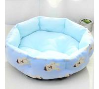 Danchen Coussin confortable à motifs pour animal de compagnie avec dos antidérapant, respirant et pratique, rembourrage en coton PP (40 x 37 cm, style B)