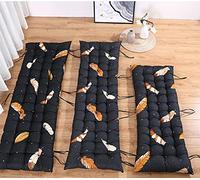 DanChen Coussin de banc de jardin, 2 ou 3 places, coussin de rechange épais et rectangulaire confortable pour terrasse, transat, balcon, Tatami