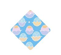 Dancing Bubbles Lot de 4 cartes désodorisantes jetables à suspendre pour véhicules, parfum lavande