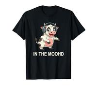 Dancing Cow Music DJ in The Moohd T-Shirt