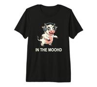 Dancing Cow Music DJ in The Moohd T-Shirt Haut de Gamme