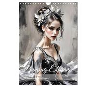 Dancing Elegance (Wall Calendar 2027 DIN A4 portrait), CALVENDO 12 Month Wall Calendar: Discover the grace and beauty of women in artful dance positions that come to life every month.