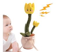 Dancing Flower Plush Toy - Singing Musical Flower, Interactive Wriggle Doll | Musique éducative Learning Children Golmant, Divertissement amusant avec batterie USB rechargeable, fleurs ,