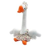 Dancing Goose Toy - Interactive Twisting Voice Recorder Plush | Musical Goose Plush Doll with Sound for Kids, Boys, Nursery Room, Playtime, Holiday, Birthday Party, Home, Desk, Bedroom Decor