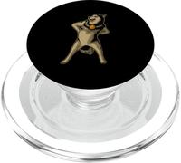 Dancing Husky Funny Cool Dog Groove PopSockets PopGrip pour MagSafe