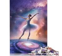 Dancing in Galaxy Puzzle 1000 Pièces Educa Jouet en Bois Cadeau Unique Décoration Intérieure Jeu Éducatif Challenge Toy pour Adultes Et Enfants À Partir De 12 Ans 1000pcs (75x50cm)