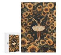 Dancing in Sunflowers Puzzle 1000 Pièces Educa Jouet en Bois Cadeau Unique Décoration Intérieure Jeu Éducatif Challenge Toy Adultes Et Enfants À Partir De 14 Ans 300 PCS