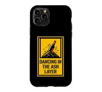 Dancing in The Ash Layer Volcanology Geologist Coque pour iPhone 11 Pro