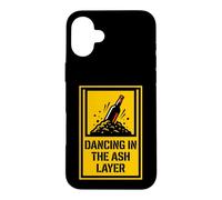 Dancing in The Ash Layer Volcanology Geologist Coque pour iPhone 16 Plus