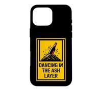 Dancing in The Ash Layer Volcanology Geologist Coque pour iPhone 16 Pro Max