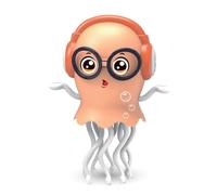 Dancing Octopus, 2026 Pieuvre Dansante Bébé, Poulpe Dansant, Tummy Time Bebe Pieuvre, Engaging Funny Interactive Prank Present for Small Kids, Preschool Boys and Girls Playtime (Orange)