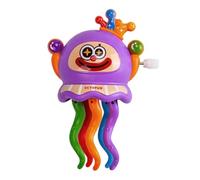 Dancing Octopus-Electric Wind-Up Twist Touch d'ABS | Jouets d'apprentissage interactif créatif pour le stress et la promotion du développement | Jouet Octopus - Année maternelle à la maison