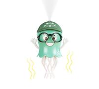 Dancing Octopus Toy - Electric Crawling Interactive Octopus, LED Lights and Music, Smart Obstacle Avoidance Design, Fun Spray Activity Game For Children Boys Girls Birthday Party Home School Travel