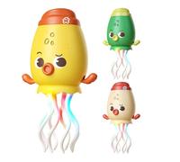 Dancing Octopus Toy - Obstacle Avoidance Octopus | Interactive Musical Robot | USB Rechargeable Electric Toy | Parent Child Fun Educational Play Accessory for Kids Indoor Entertainment