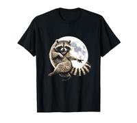 Dancing Raccoon - Moonlight Groove pour Les Amoureux des Animaux T-Shirt