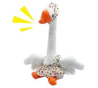 Dancing Stuffed Animals, Interactive Plush Toy, Voice Recorder Musical Goose, Cute Dancing Plush for Children Boys Nursery Room Holiday Birthday Party Home Desk Bedroom Fun, Soft Huggable Material