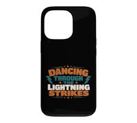 Dancing Through The Lightning Strikes Graphic Coque pour iPhone 13 Pro