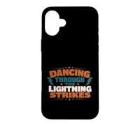 Dancing Through The Lightning Strikes Graphic Coque pour iPhone 16 Plus