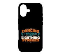 Dancing Through The Lightning Strikes Graphic Coque pour iPhone 17