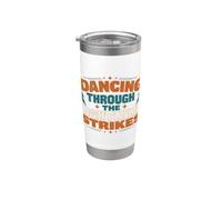 Dancing Through The Lightning Strikes Graphic Gobelet isotherme en acier inoxydable double paroi