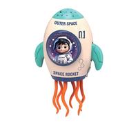 Dancing Toys, Playful Automatic Dancing Rocket for Fun Entertainment, Music Lighted Projector Doll with Colorful Lights, for Festival Home Holiday Indoor Table Event Family Party 5.83 × 4.33 × 8.34in